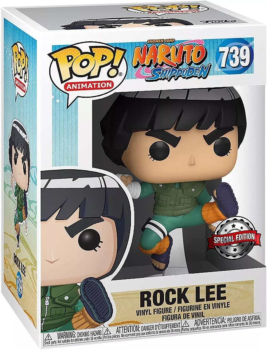 Funko Pop Animation: Naruto - Rock Lee Exclusivo