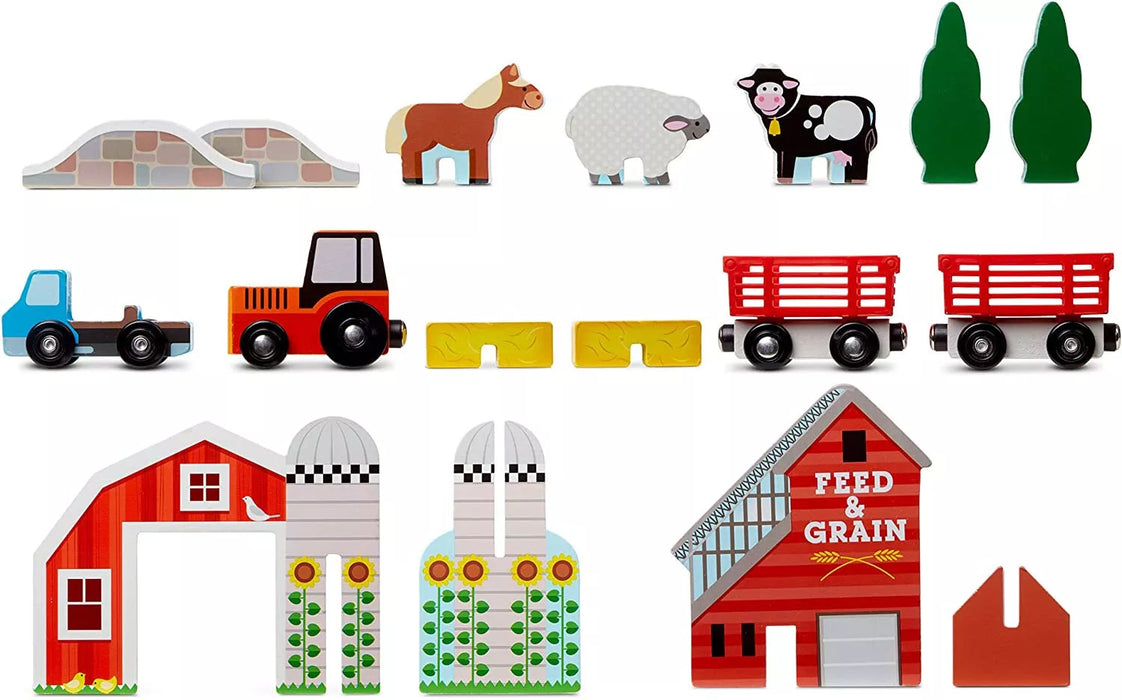 Melissa and Doug - Take-Along Tabletop - Granja