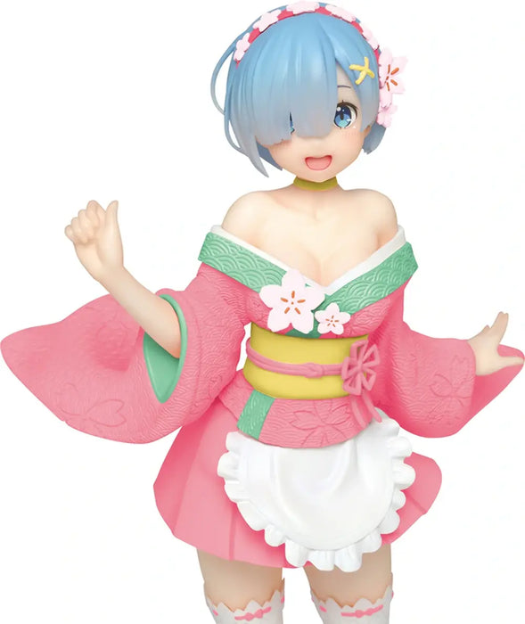 Taito Prize Figure Precious: Re Zero Starting Life In Another World - Rem Sakura