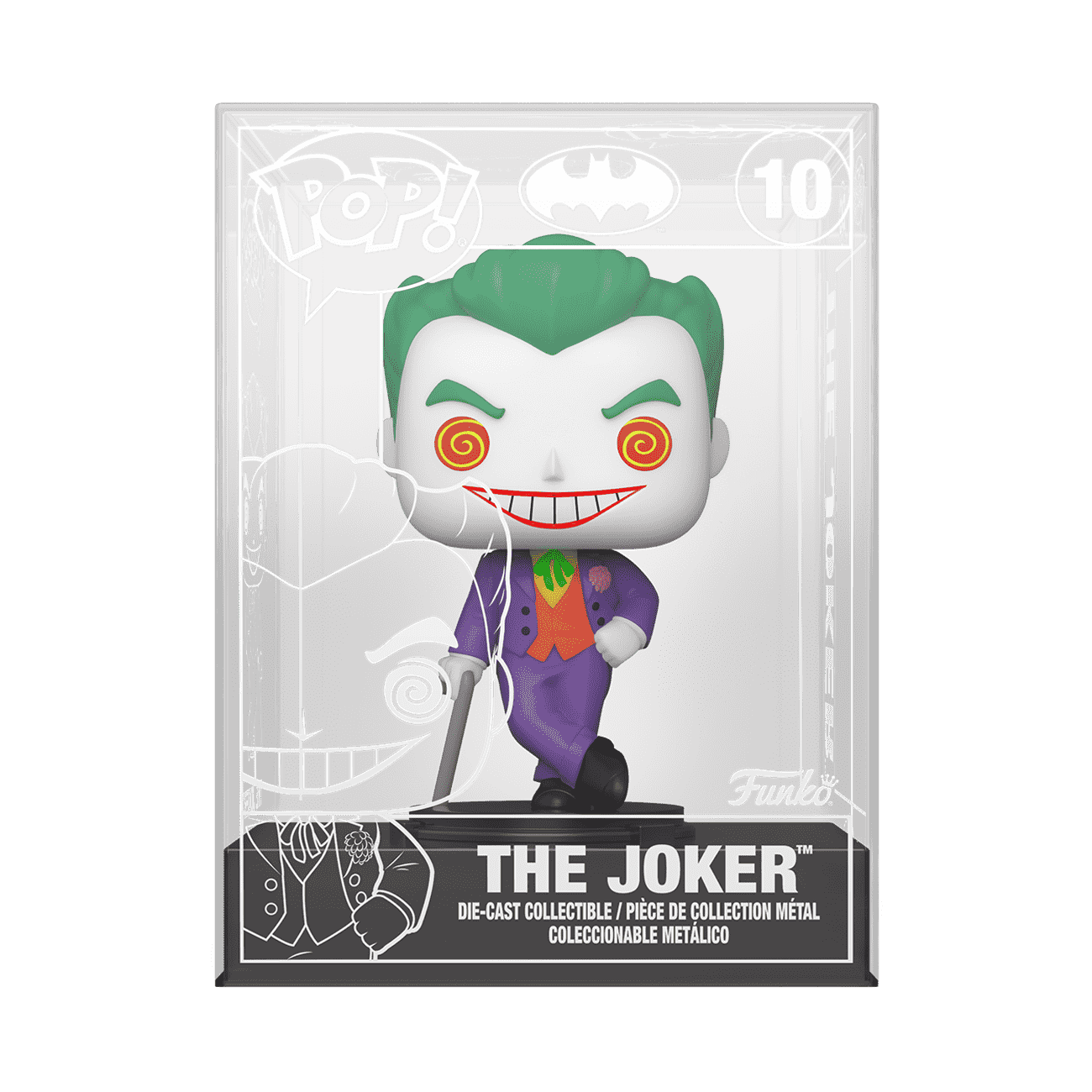 Funko Pop Diecast: DC Comics - Joker Exclusivo Funko Shop