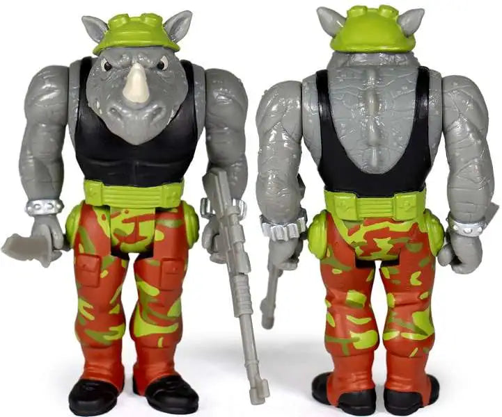 Super7 Reaction: TMNT Tortugas Ninja - Rocksteady