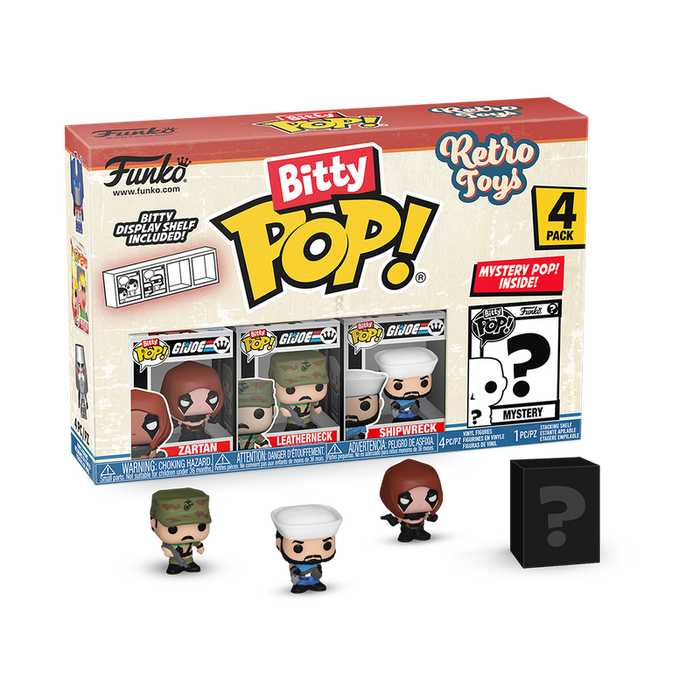 Funko Bitty Pop: Retro Toys - GI Joe 4 Pack