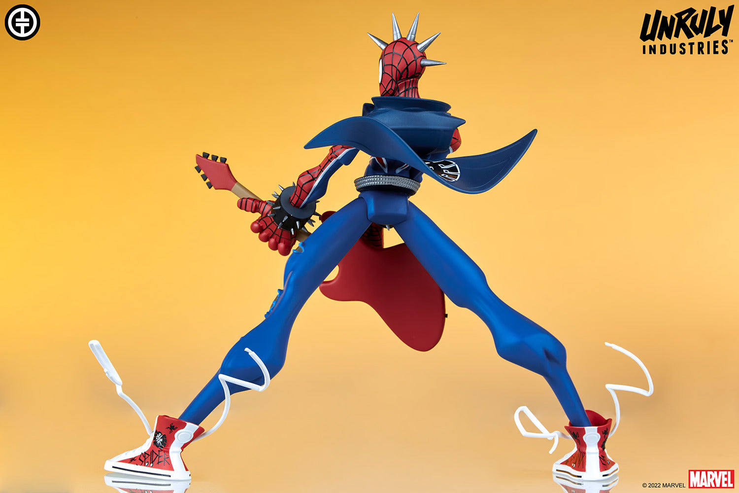 Unruly Industries Designer Collectible : Marvel Spiderman - Spider Punk Estatua