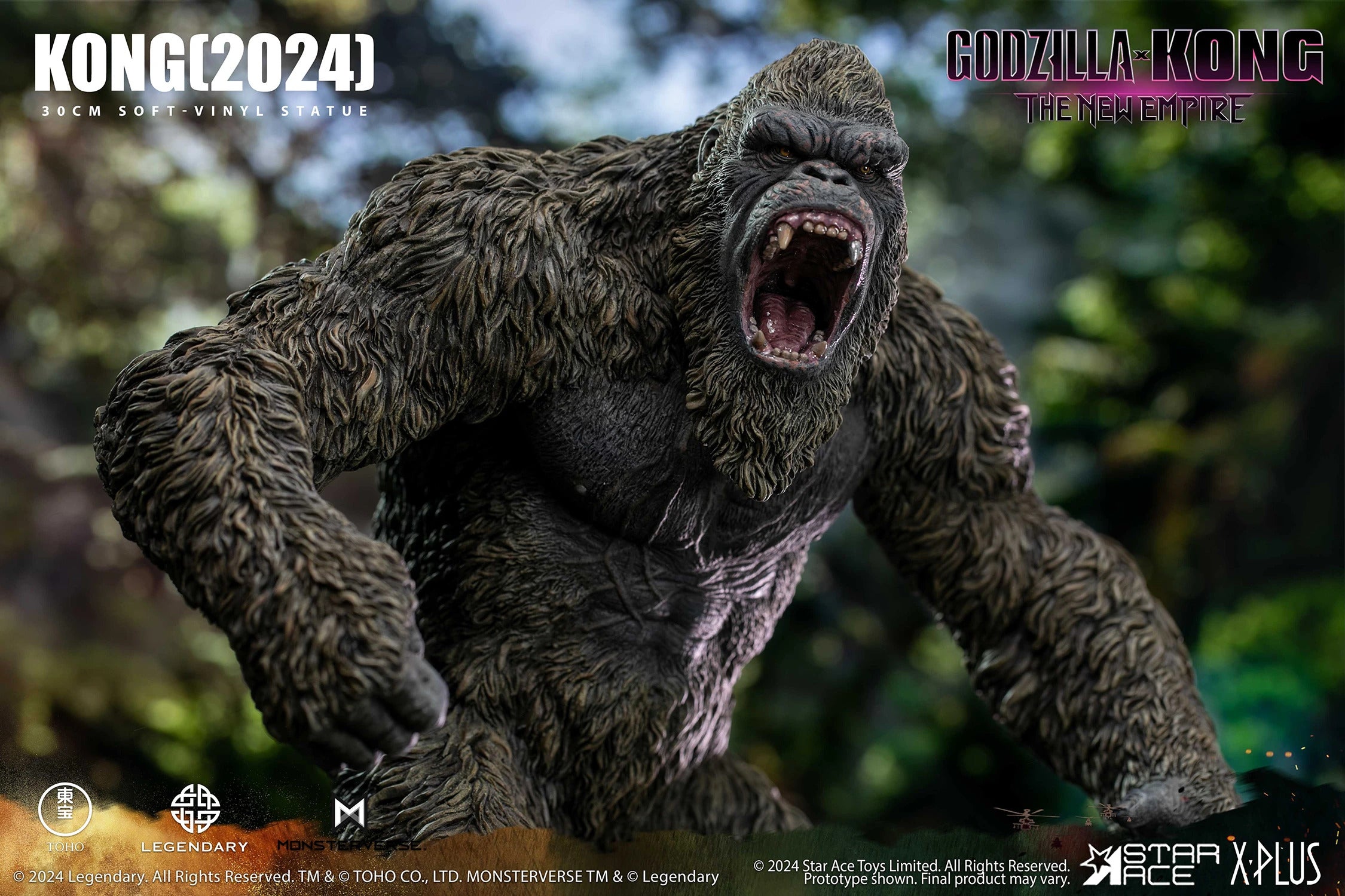 Star Ace Toys Statues: Godzilla x Kong The New Empire - Kong 11.8 Pulgadas