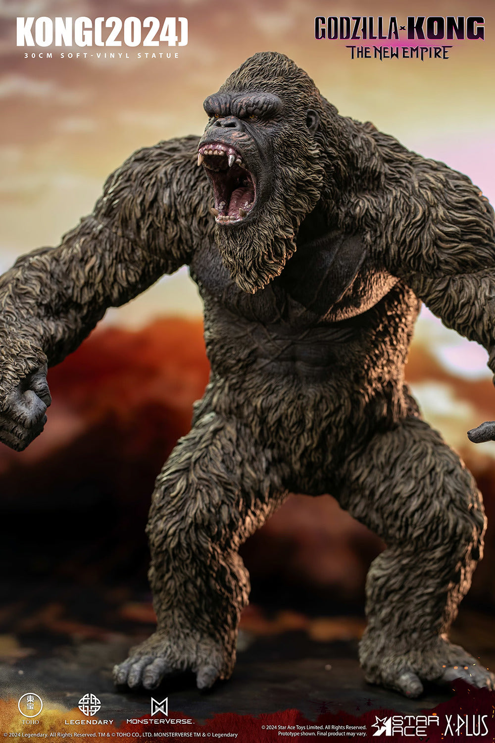 Star Ace Toys Statues: Godzilla x Kong The New Empire - Kong 11.8 Pulgadas