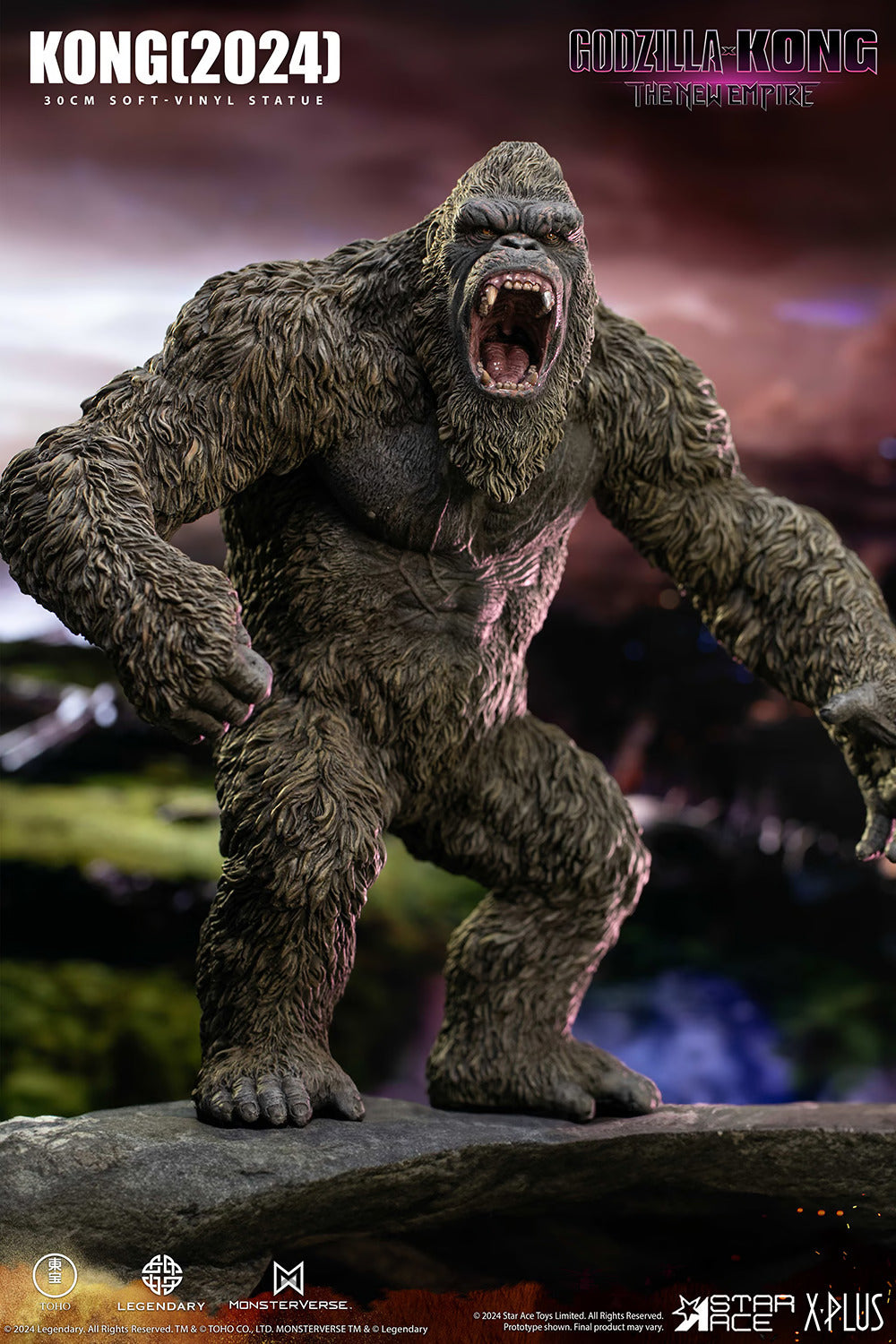 Star Ace Toys Statues: Godzilla x Kong The New Empire - Kong 11.8 Pulgadas