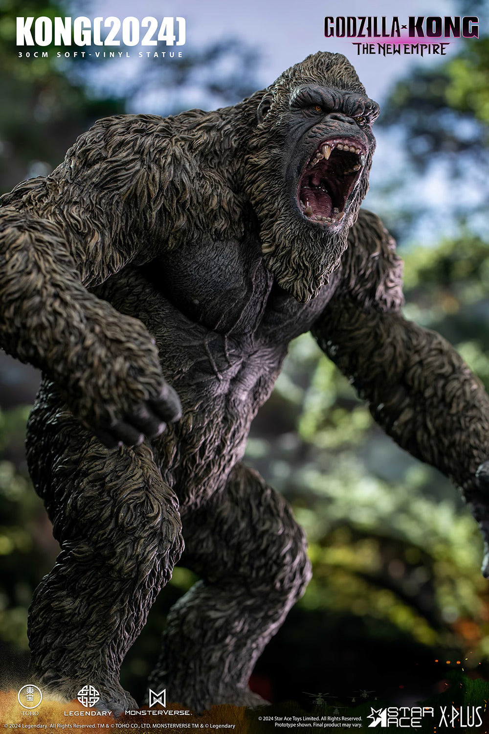 Star Ace Toys Statues: Godzilla x Kong The New Empire - Kong 11.8 Pulgadas