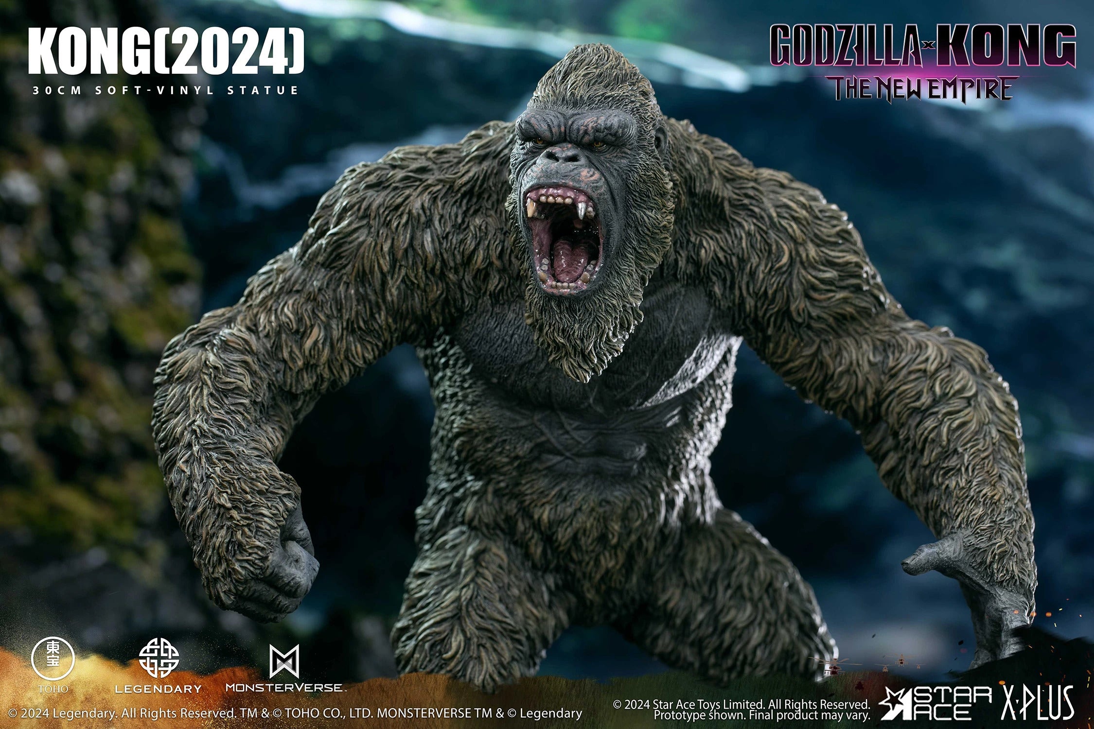 Star Ace Toys Statues: Godzilla x Kong The New Empire - Kong 11.8 Pulgadas