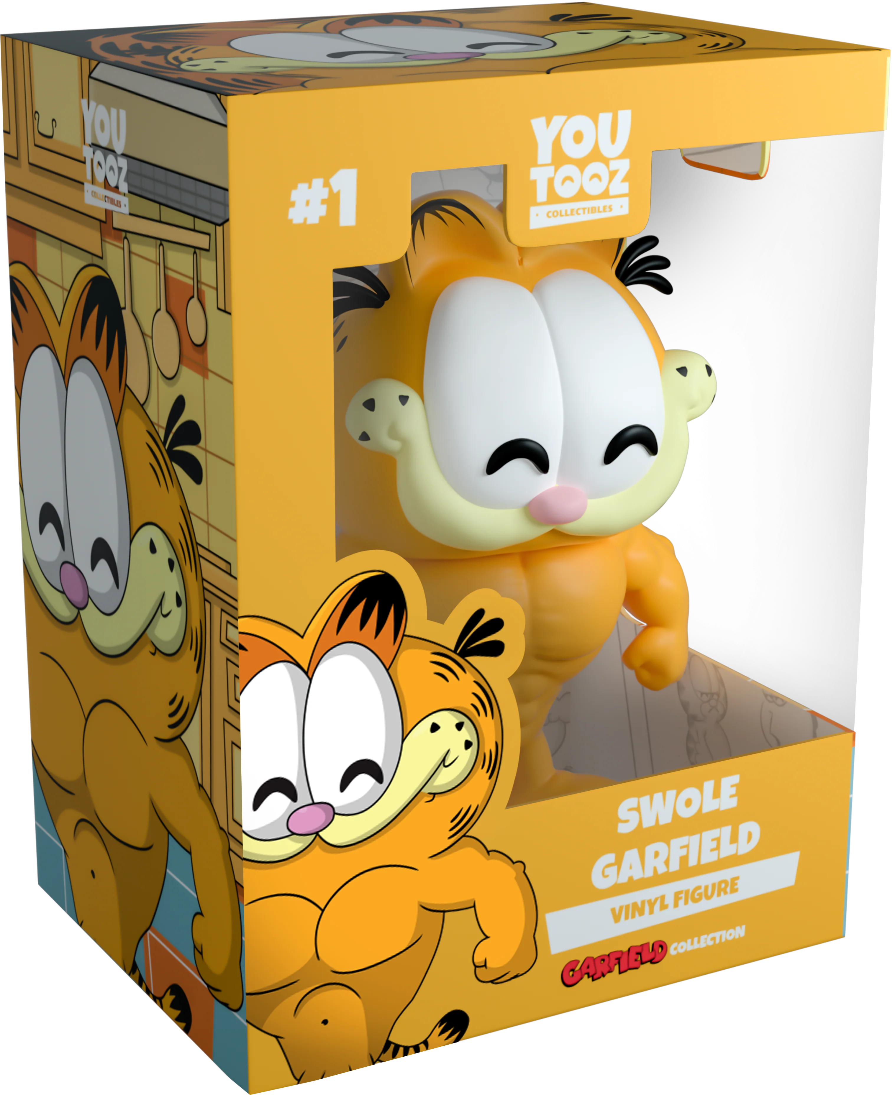 Youtooz Animation: Garfield - Swole Garfield