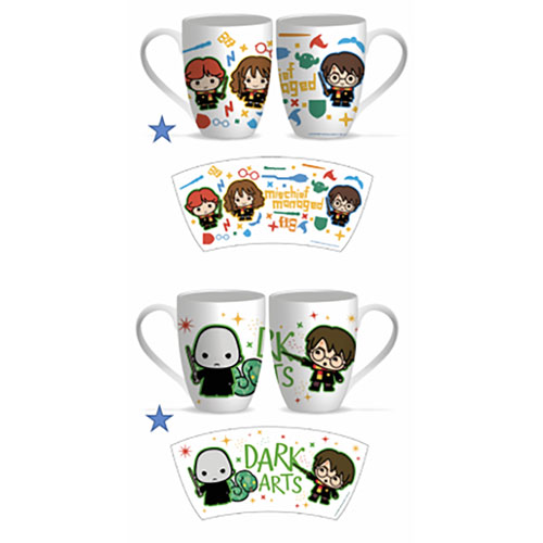 Fun Kids Tarro Belly De Ceramica: Harry Potter - Hechiceros Aleatorios 500 ml