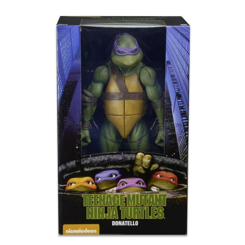 NECA Figura de Accion: TMNT Tortugas Ninja 1990 - Donatello Escala 1/4