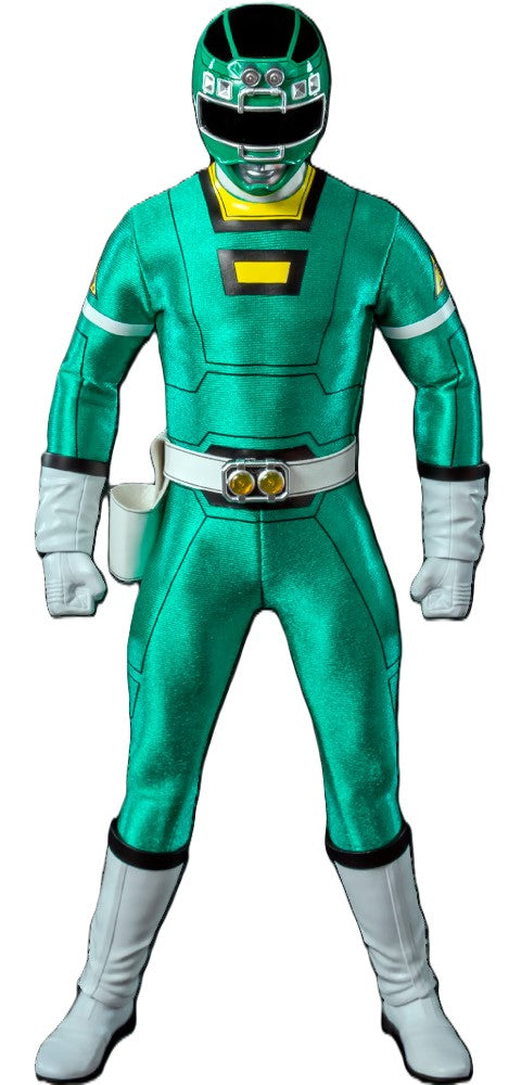 Threezero Figzero: Power Rangers Turbo - Green Ranger Escala 1/6