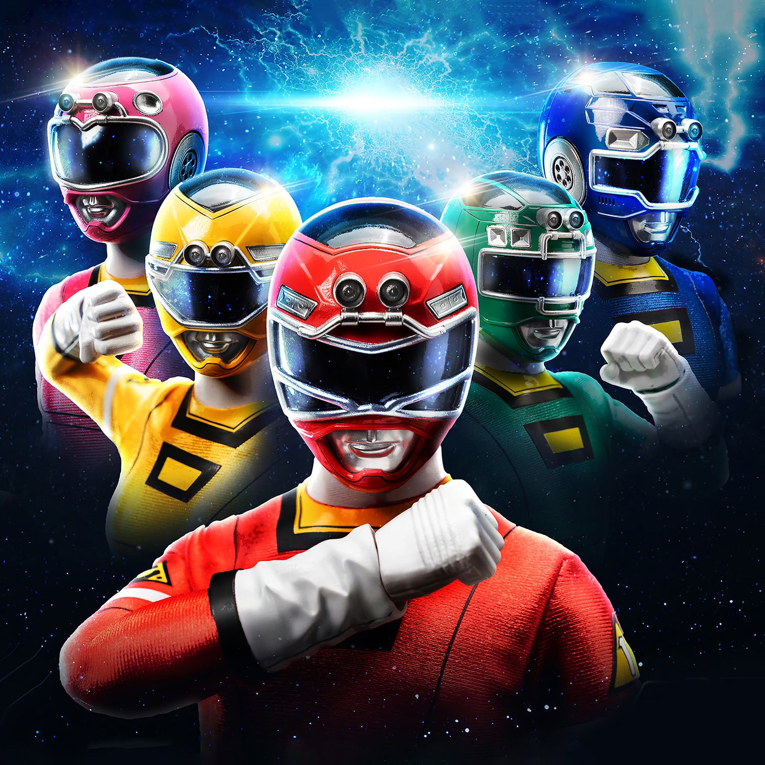 Threezero Figzero: Power Rangers Turbo - Pack Rangers