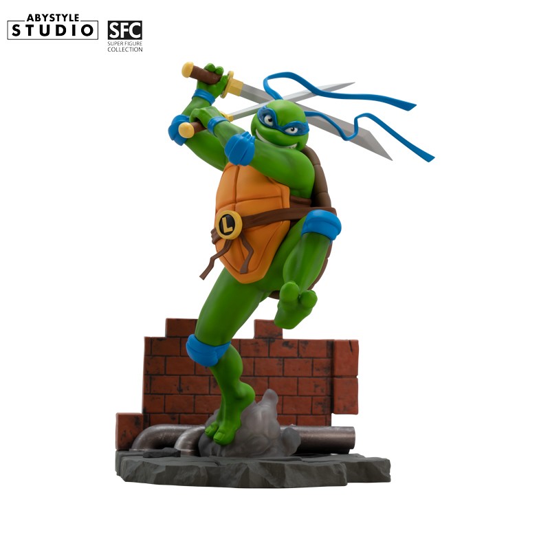 ABYStyle Super Figure Collection: TMNT Tortugas Ninja - Leonardo Escala 1/10