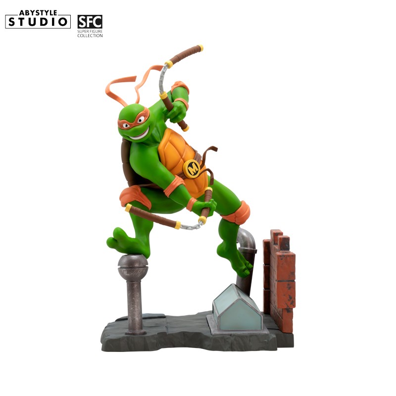 ABYStyle Super Figure Collection: TMNT Tortugas Ninja - Miguel Angel Escala 1/10