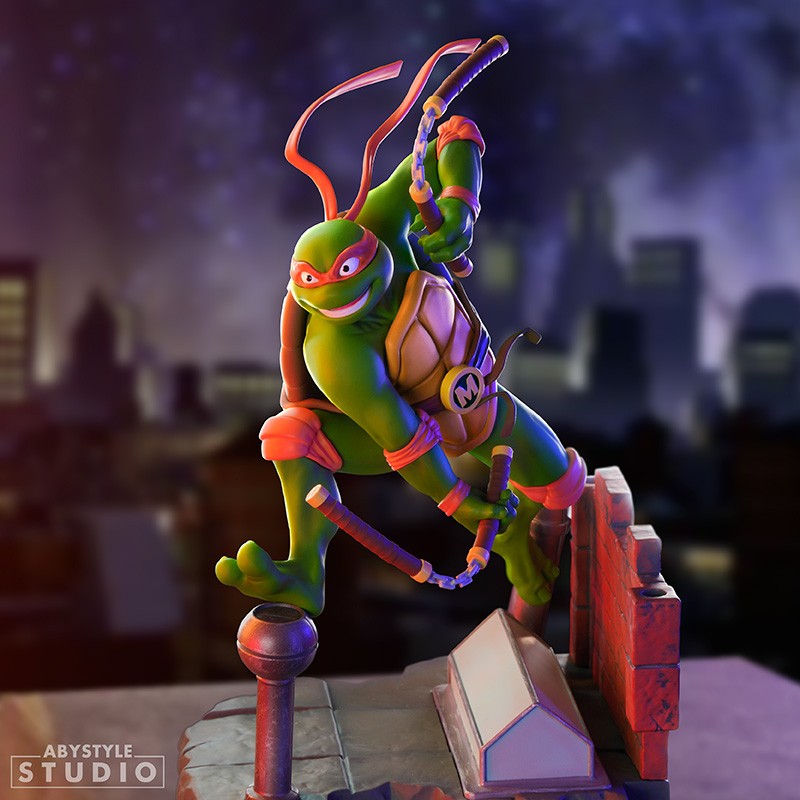 ABYStyle Super Figure Collection: TMNT Tortugas Ninja - Miguel Angel Escala 1/10