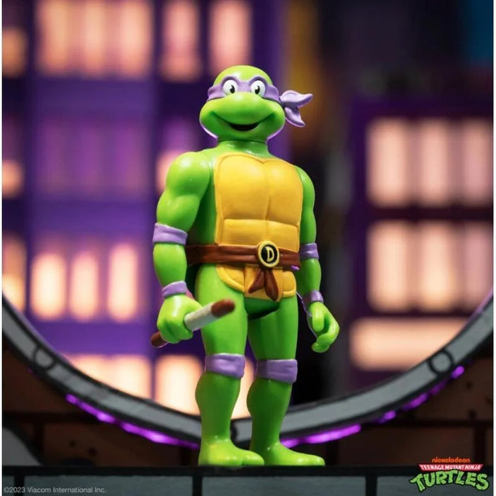 Super7 ReAction: TMNT Tortugas Ninja - Donatelo Toon