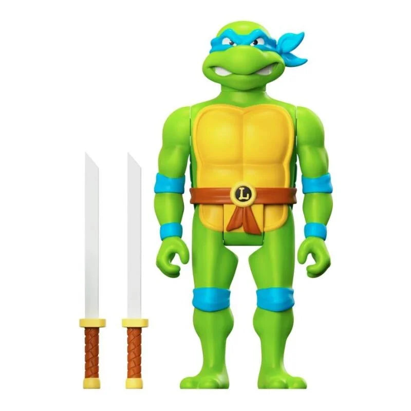 Super7 ReAction: TMNT Tortugas Ninja - Leonardo Toon