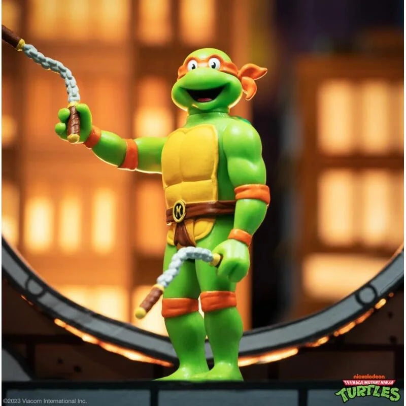 Super7 ReAction: TMNT Tortugas Ninja - Miguel Angel Toon