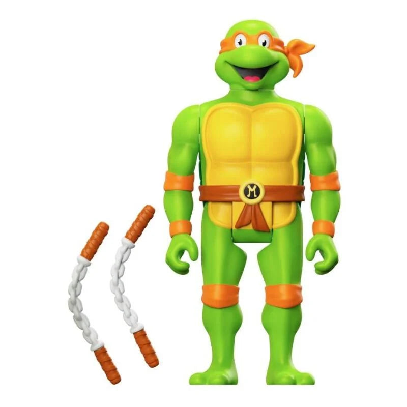 Super7 ReAction: TMNT Tortugas Ninja - Miguel Angel Toon