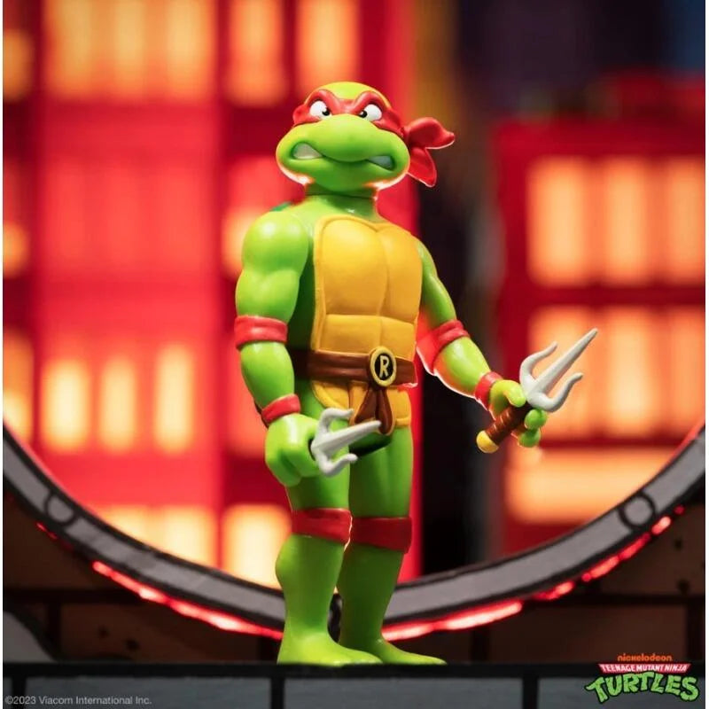 Super7 ReAction: TMNT Tortugas Ninja - Rafael Toon