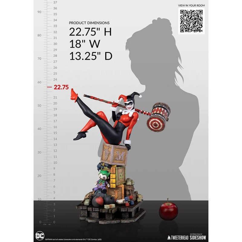 Tweeterhead Quarter Scale Maquette: DC Comics - Harley Quinn