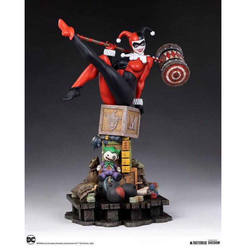 Tweeterhead Quarter Scale Maquette: DC Comics - Harley Quinn