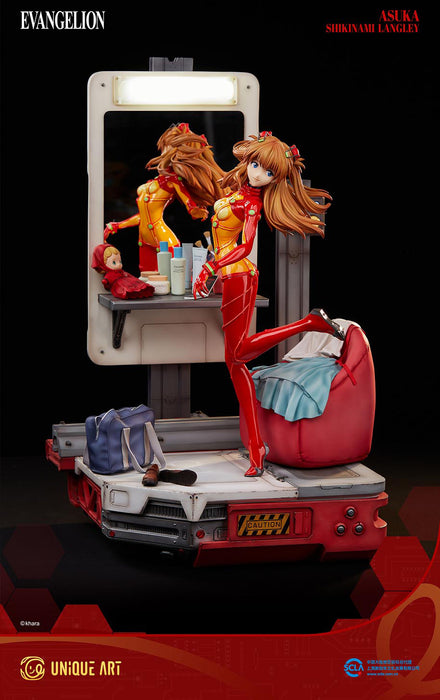 Unique Art Scale Figure Collection Grade: Evangelion 2.0 You Can Not Advance - Shikinami Asuka Langley Escala 1/4