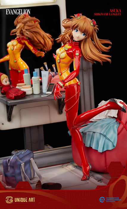 Unique Art Scale Figure Collection Grade: Evangelion 2.0 You Can Not Advance - Shikinami Asuka Langley Escala 1/4