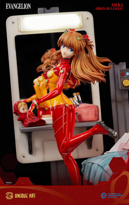 Unique Art Scale Figure Collection Grade: Evangelion 2.0 You Can Not Advance - Shikinami Asuka Langley Escala 1/4