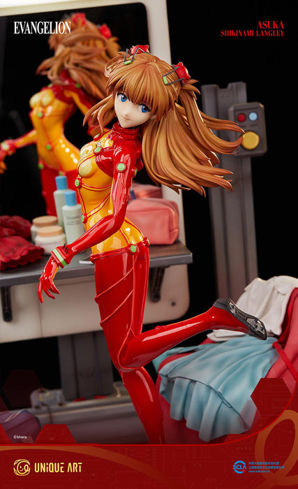 Unique Art Scale Figure Collection Grade: Evangelion 2.0 You Can Not Advance - Shikinami Asuka Langley Escala 1/4