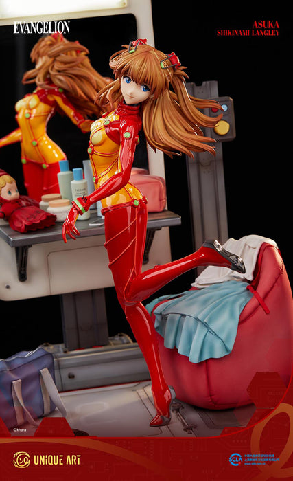 Unique Art Scale Figure Collection Grade: Evangelion 2.0 You Can Not Advance - Shikinami Asuka Langley Escala 1/4