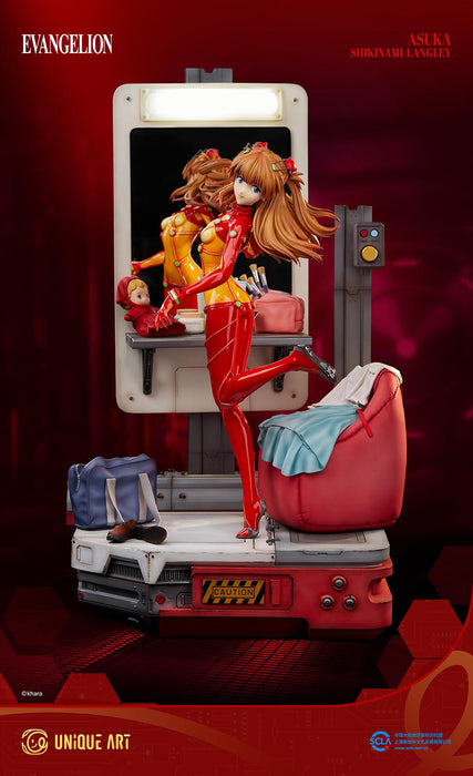 Unique Art Scale Figure Collection Grade: Evangelion 2.0 You Can Not Advance - Shikinami Asuka Langley Escala 1/4