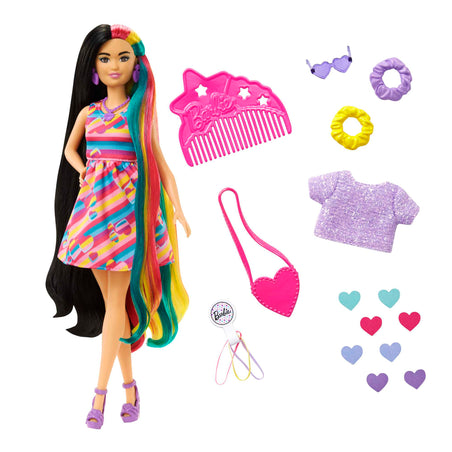 Muñeca Barbie Dreamtopia Unicornio Cuerno Rosa