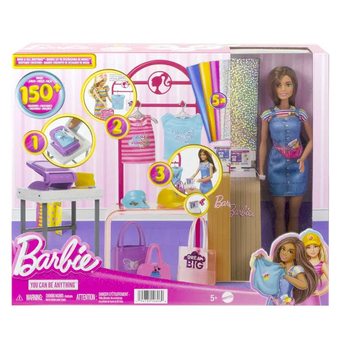 Barbie: Barbie Profesiones Set Dise‚àö¬±adora De Modas