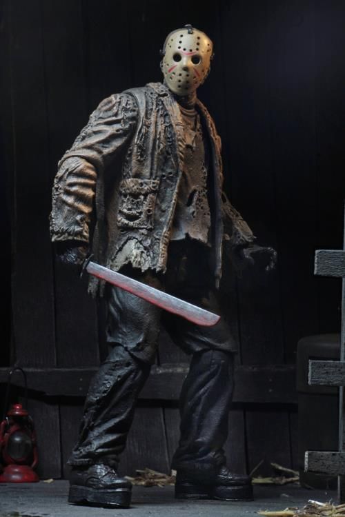 NECA Figura de Accion Ultimate: Freddy vs Jason - Jason 7 Pulgadas