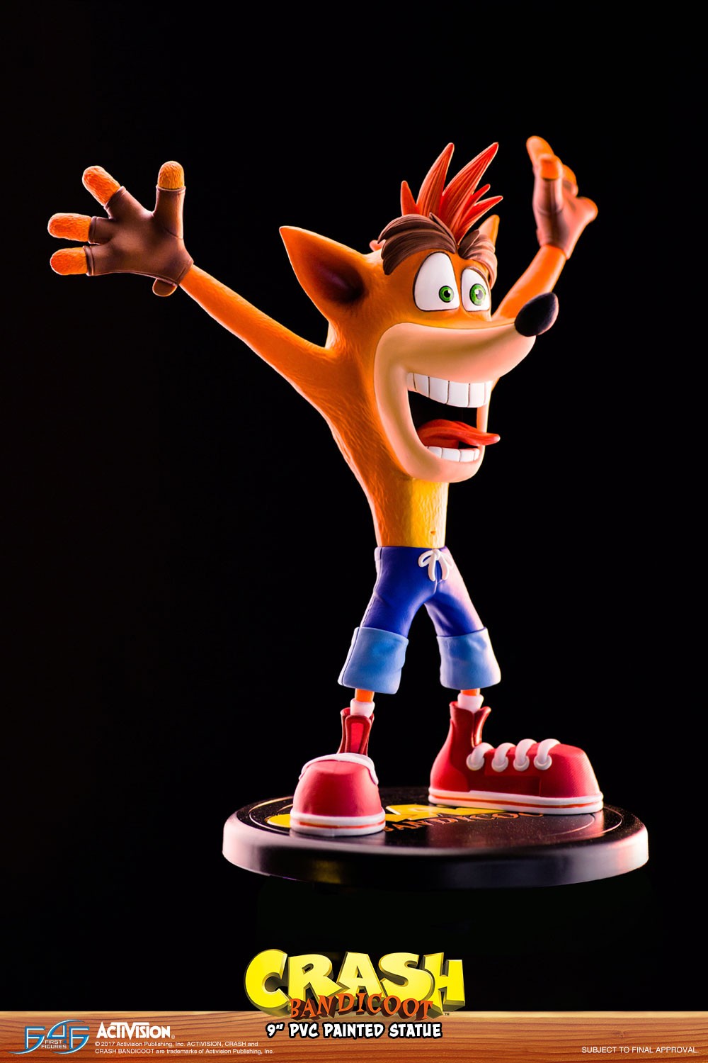 First 4 Figures: Crash Bandicoot - Crash 9 Pulgadas — Distrito Max