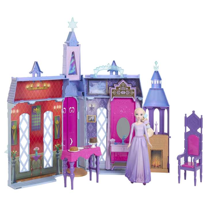 Disney Princess: Disney Frozen Castillo Arendelle Con Elsa