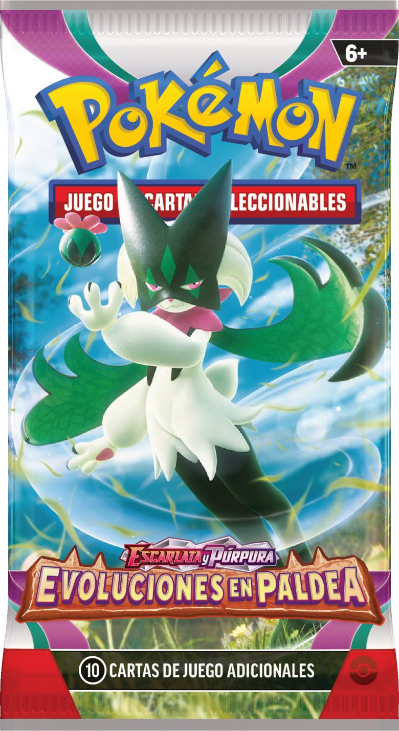 Pokemon TCG Scarlet & Violet: Paldea Evolved - Booster en Español