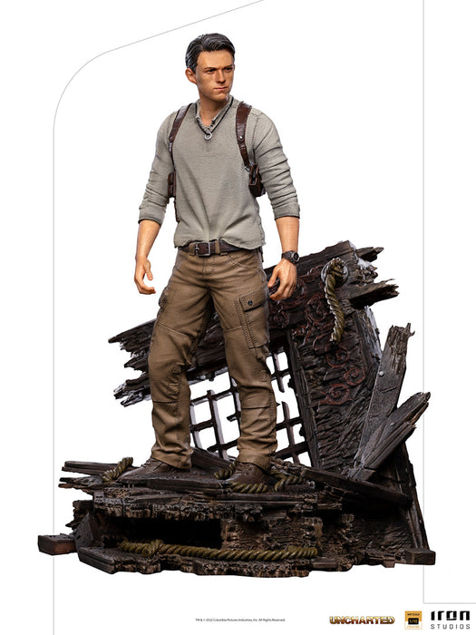 IRON Studios: Uncharted - Nathan Drake Deluxe Escala de Arte 1/10