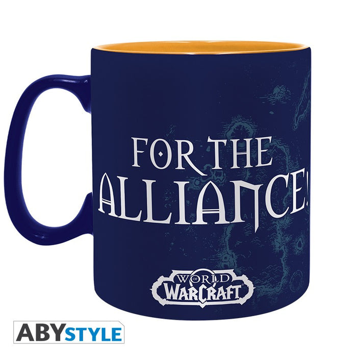 ABYstyle Taza De Ceramica: World of Warcraft - For The Alliance 460 ml