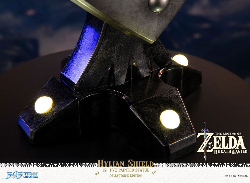 First 4 Figures The Legend of Zelda: Breath of the Wild - Hylian Shield Edicion Deluxe 12 Pulgadas