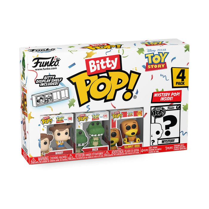 Funko Bitty Pop: Disney Toy Story - Woody 4 Pack