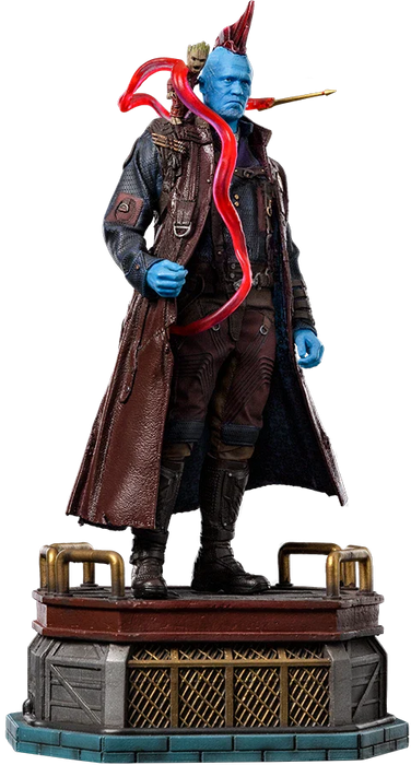 IRON Studios: Marvel Guardianes De La Galaxia - Yondu Y Groot Deluxe Exclusiva de la ComicCon Experience Escala 1/10