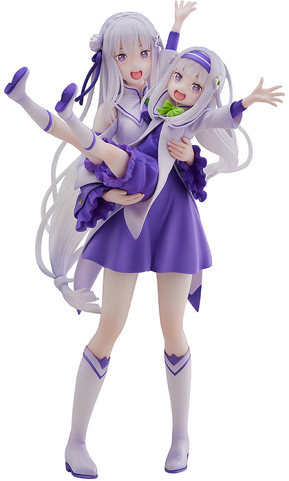 Sega Scale Figure: Re Zero Starting Life In Another World - Emilia Y Childhood Emilia Escala 1/7