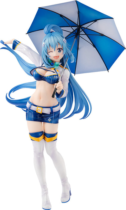 Kadokawa Scale Figure: Kono Subarashii Sekai Ni Syukufuku Wo - Aqua Race Queen Escala 1/7