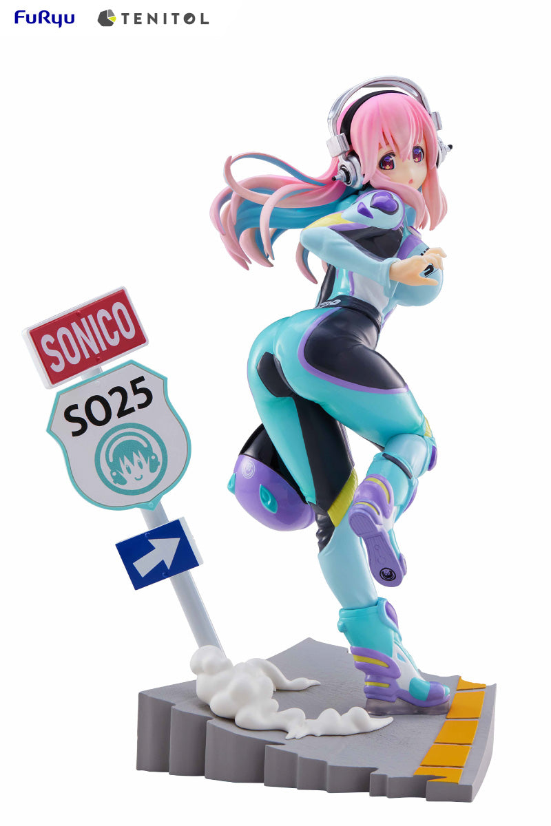 Furyu Figures Tenitol: Super Sonico - Super Sonico Traje De Piloto