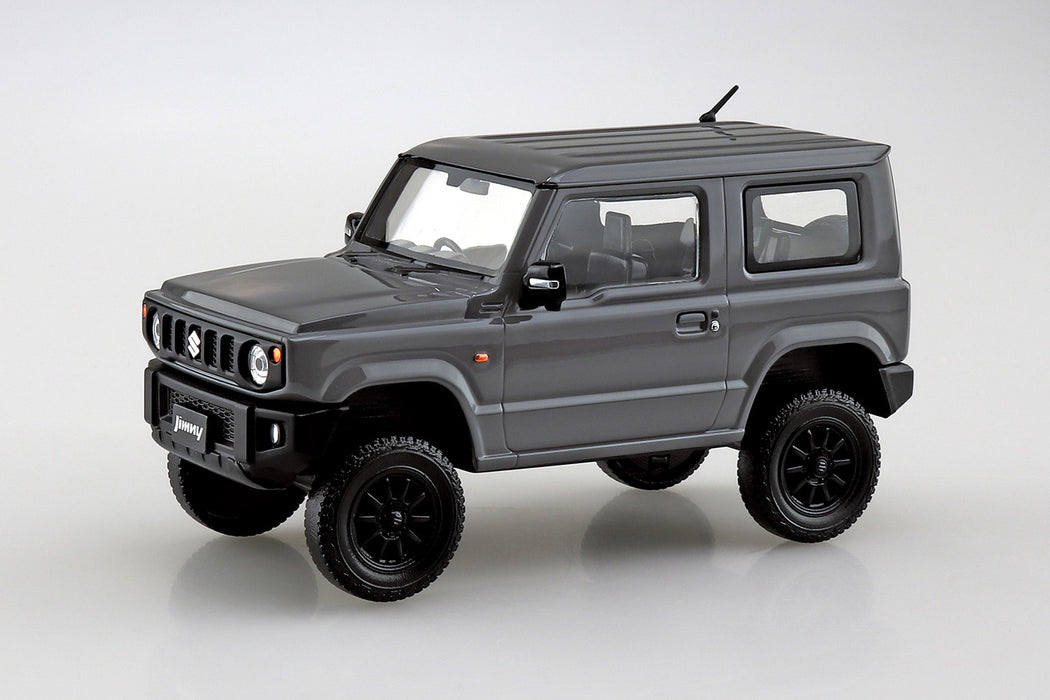 Aoshima Model Kits: Suzuki Jimny Custom Wheel - Midium Gray Escala 1/32