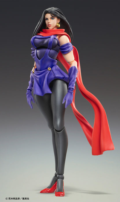 Medicos Entertainment Action Figure: Jojos Bizarre Adventure Part2 Battle Tendency - Chozokado Lisa Lisa Figura De Accion