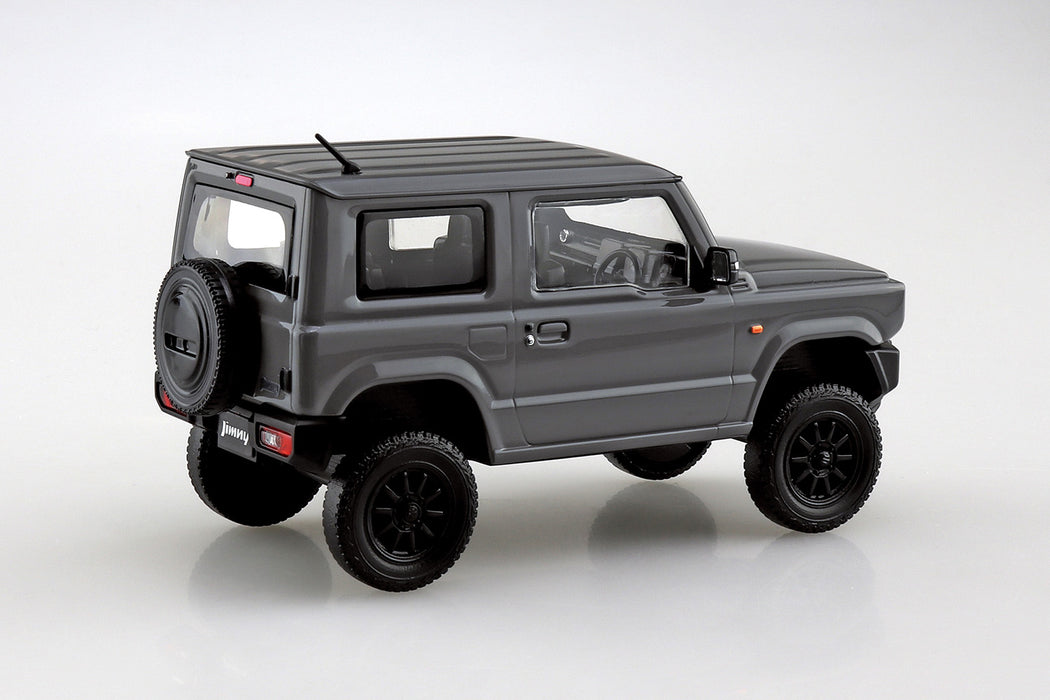 Aoshima Model Kits: Suzuki Jimny Custom Wheel - Midium Gray Escala 1/32